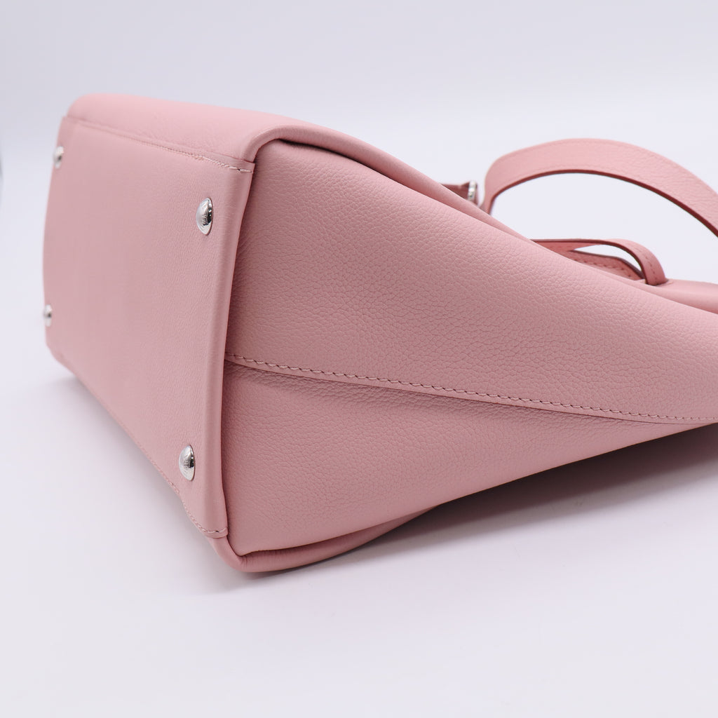 Louis Vuitton Magnolia Pebbled Leather Lockmeto Bag Twins B20646