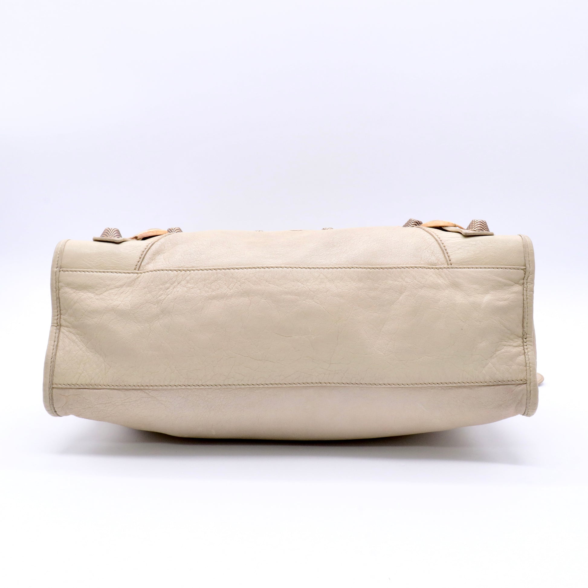 Agneau Giant 21 Rose Gold Hardware City Praline twins