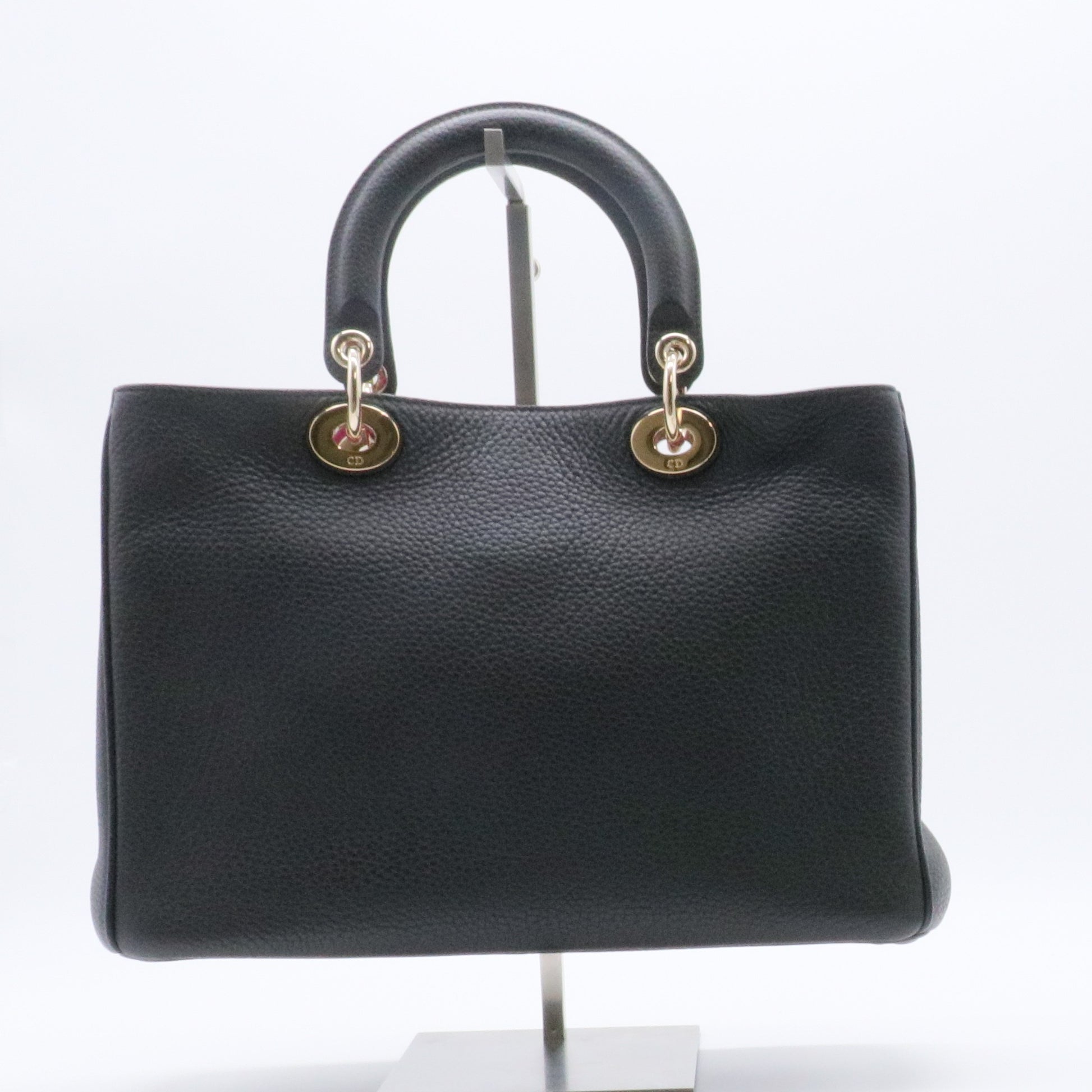 Bullcalf Medium Diorissimo Tote Black for Gisel