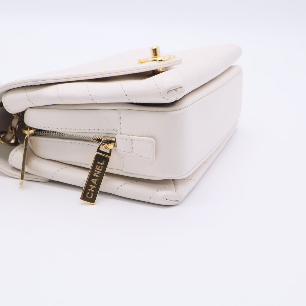 Chanel Coco Chevron Envelope Flap Bag Twins B20639