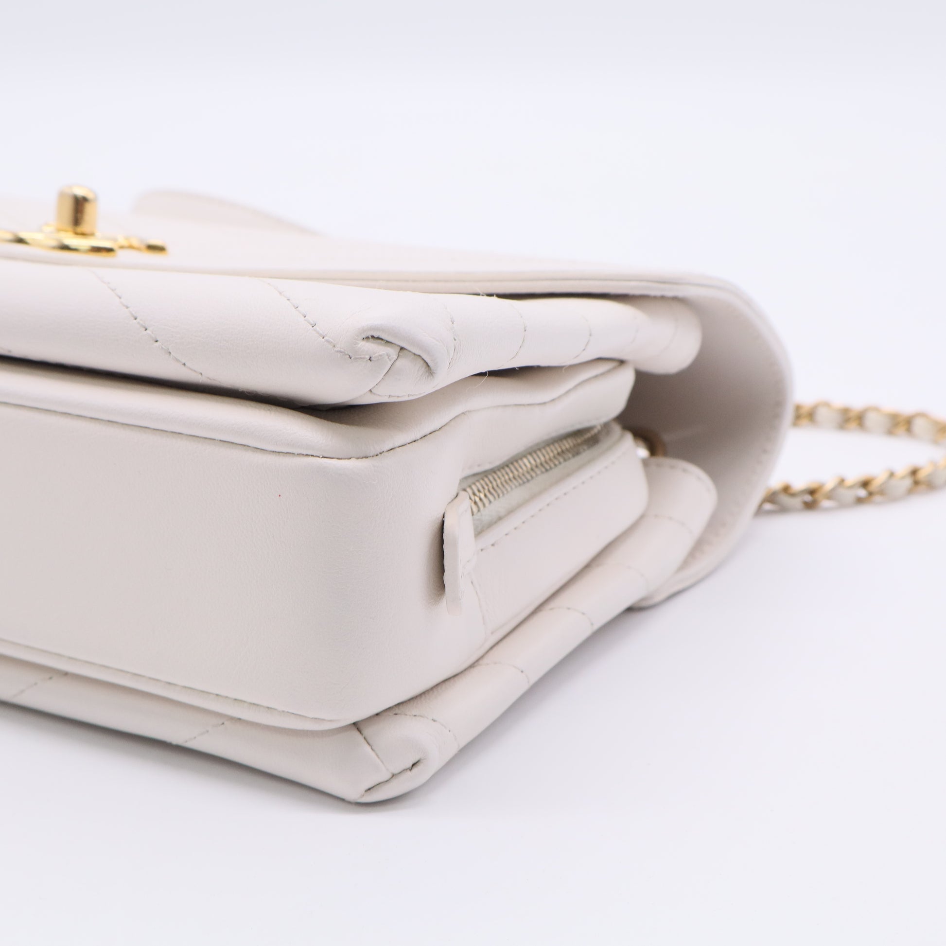 Chanel Coco Chevron Envelope Flap Bag Twins B20639