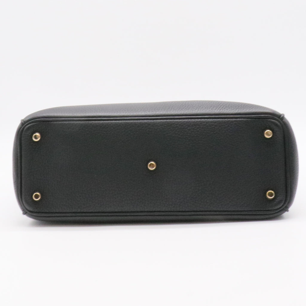 Bullcalf Medium Diorissimo Tote Black for Gisel