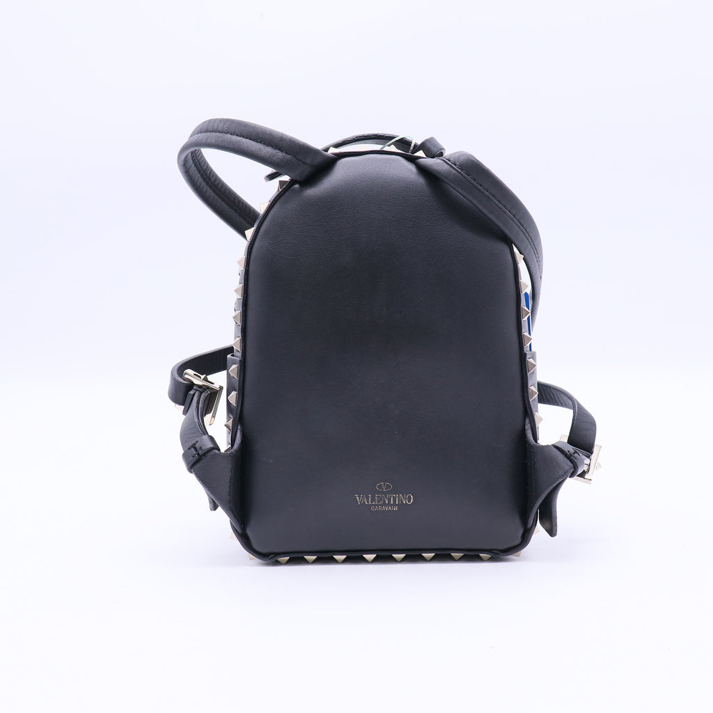 Valentino Garavani Rockstud Backpack Leather Mini