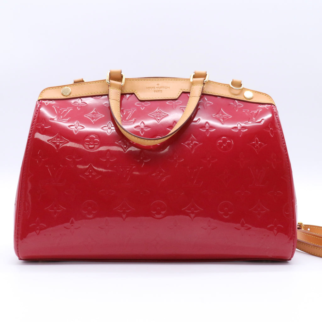 Brea Handbag Monogram Vernis MM Twins
