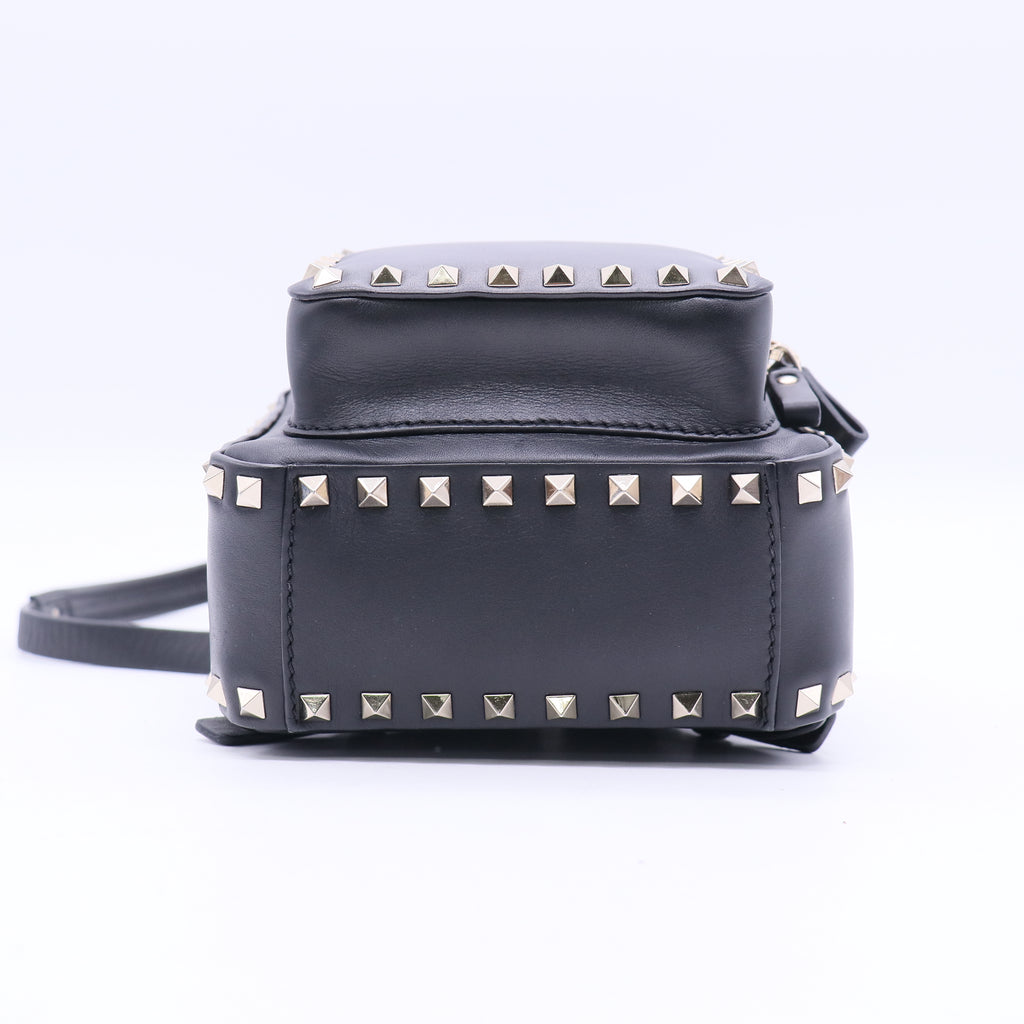 Valentino Garavani Rockstud Backpack Leather Mini