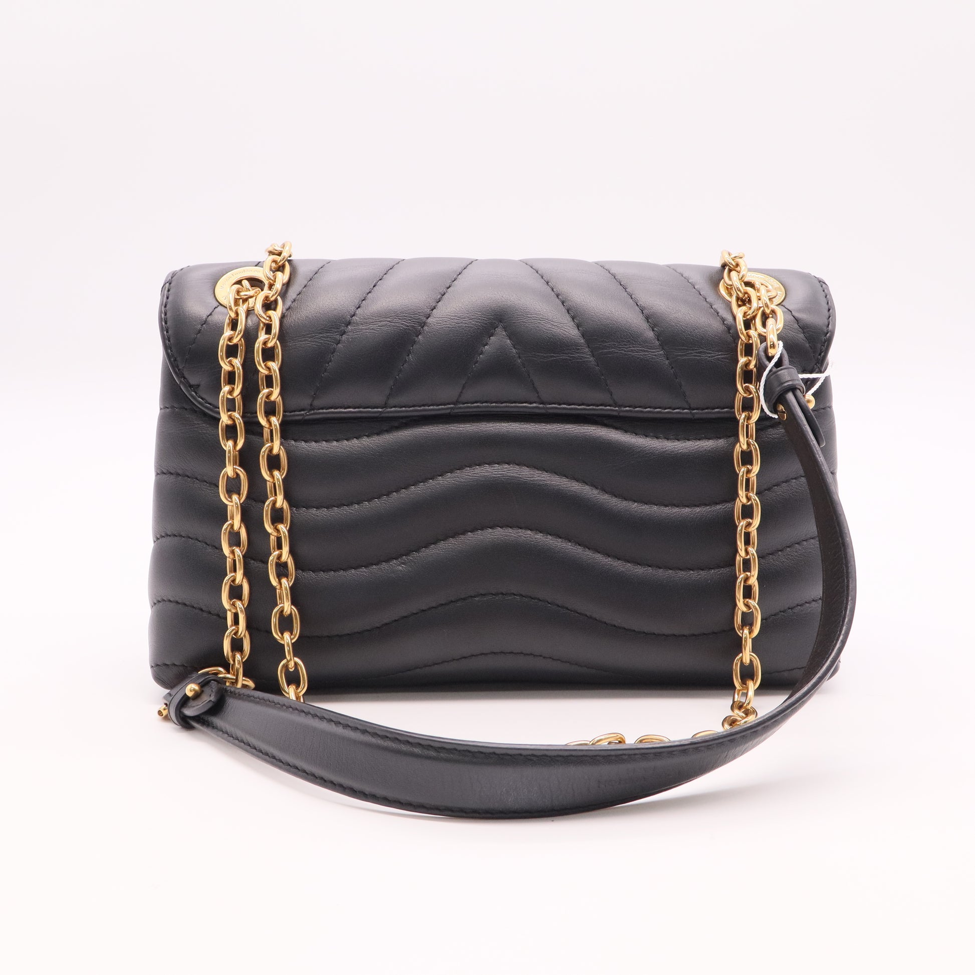Louis Vuitton New Wave Chain Bag NM Quilted Leather MM Twins
