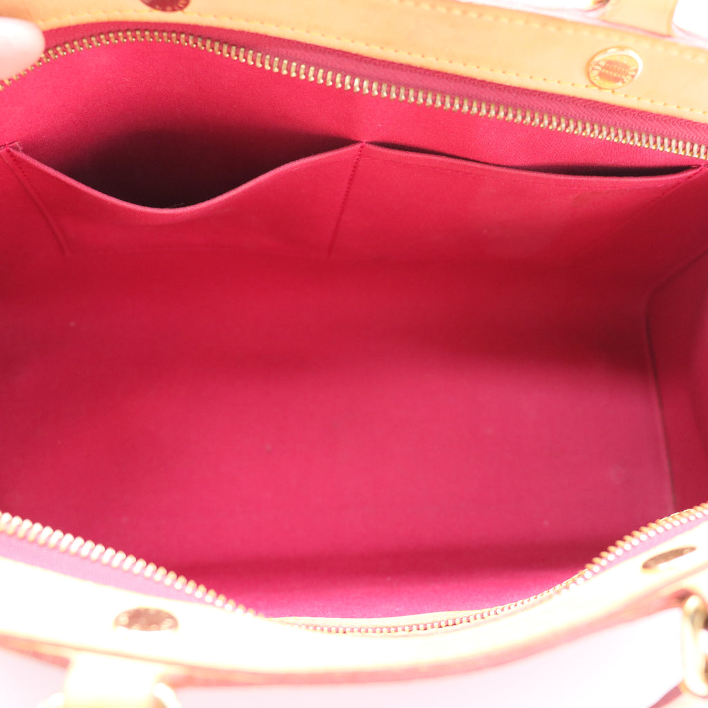 Brea Handbag Monogram Vernis MM Twins