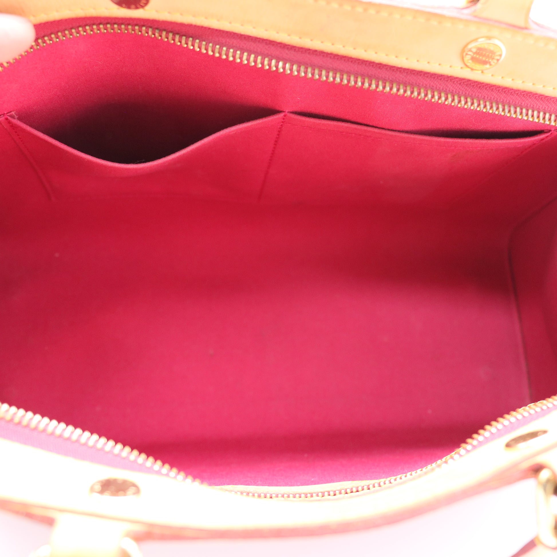 Brea Handbag Monogram Vernis MM Twins