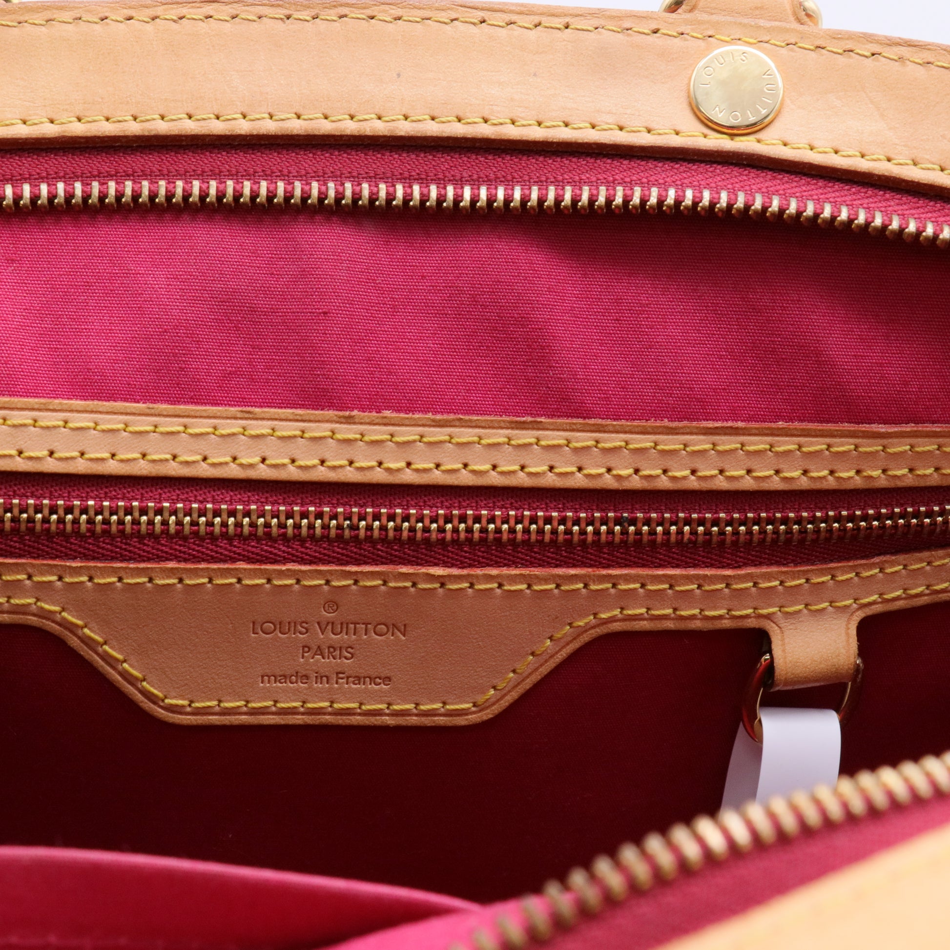 Brea Handbag Monogram Vernis MM Twins