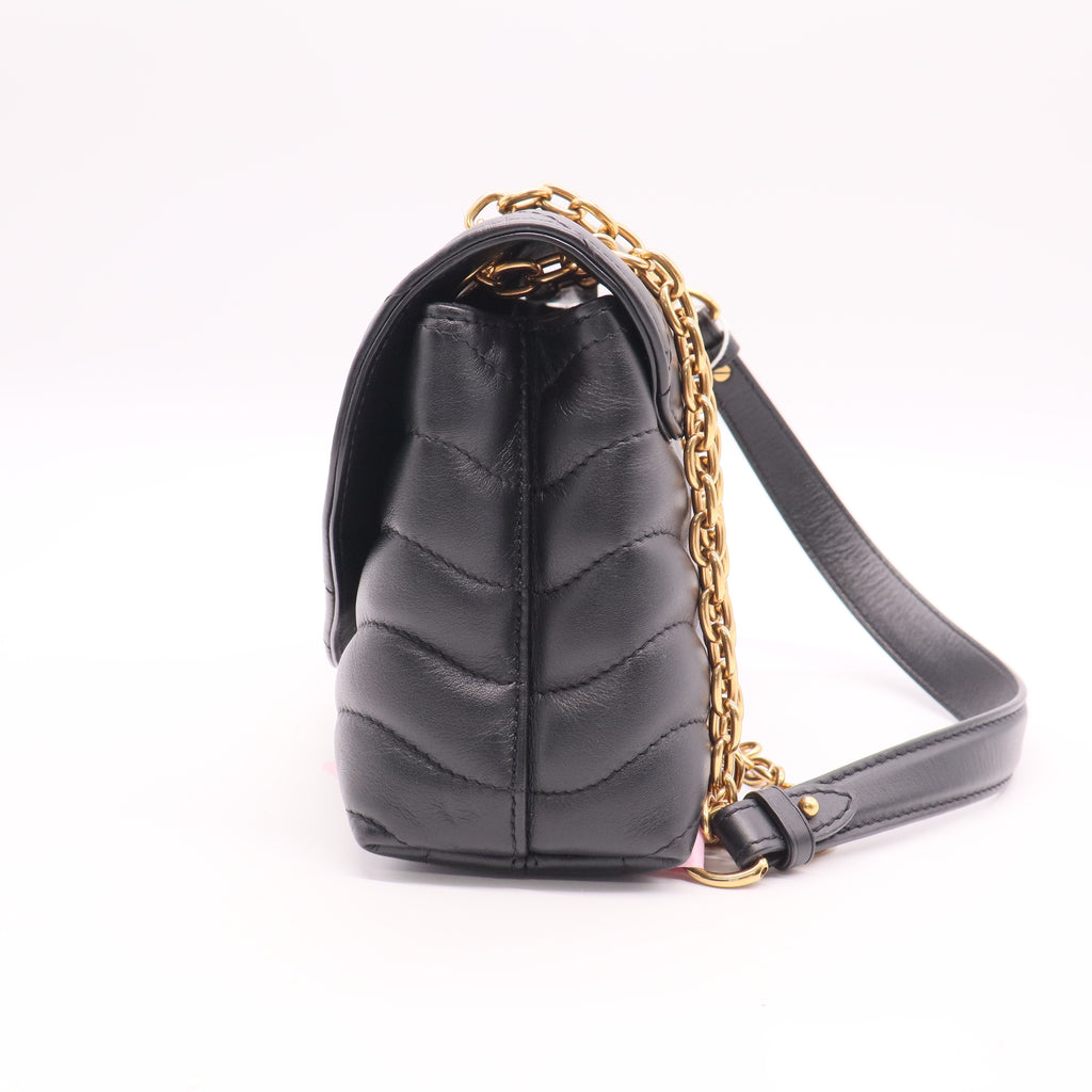 Louis Vuitton New Wave Chain Bag NM Quilted Leather MM Twins