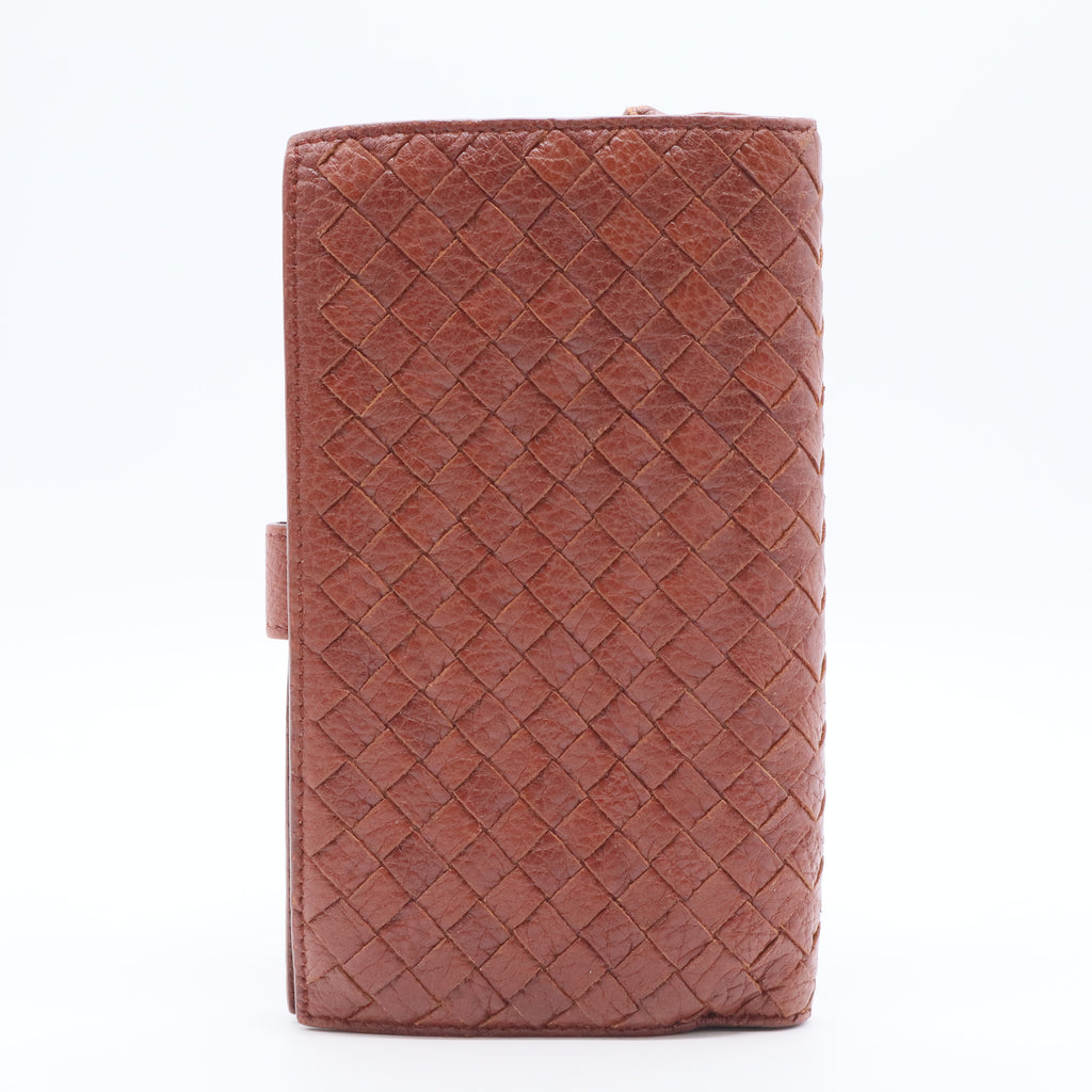 Intrecciato Weave Card Holder