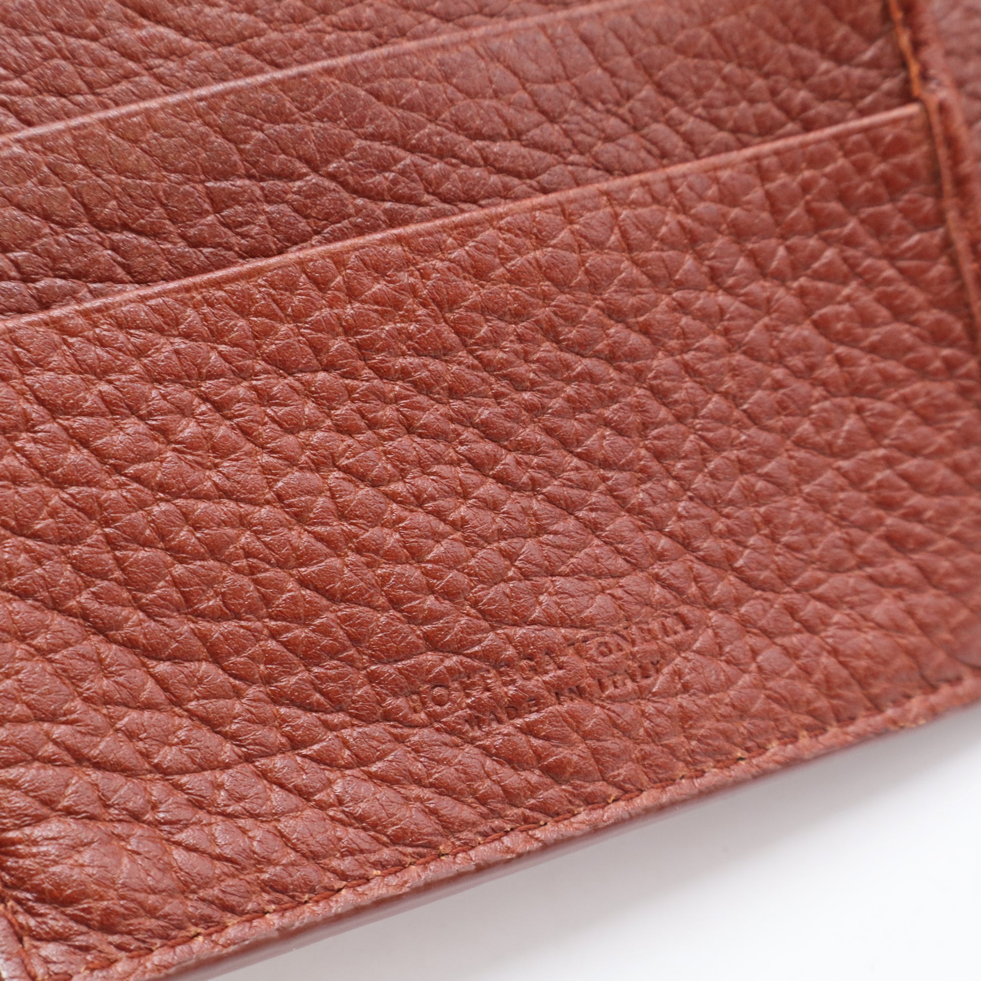 Intrecciato Weave Card Holder