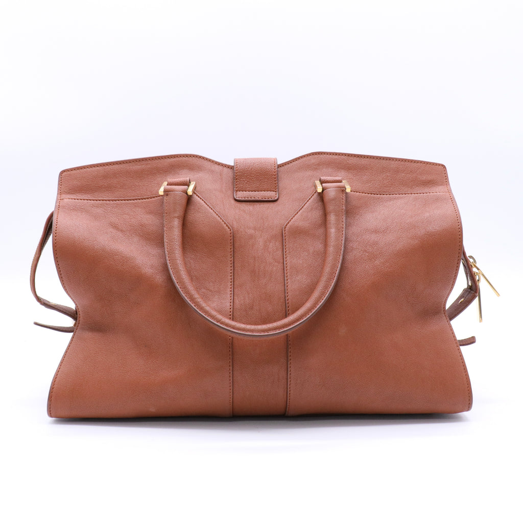 Chyc Cabas Tote Leather Medium Twins