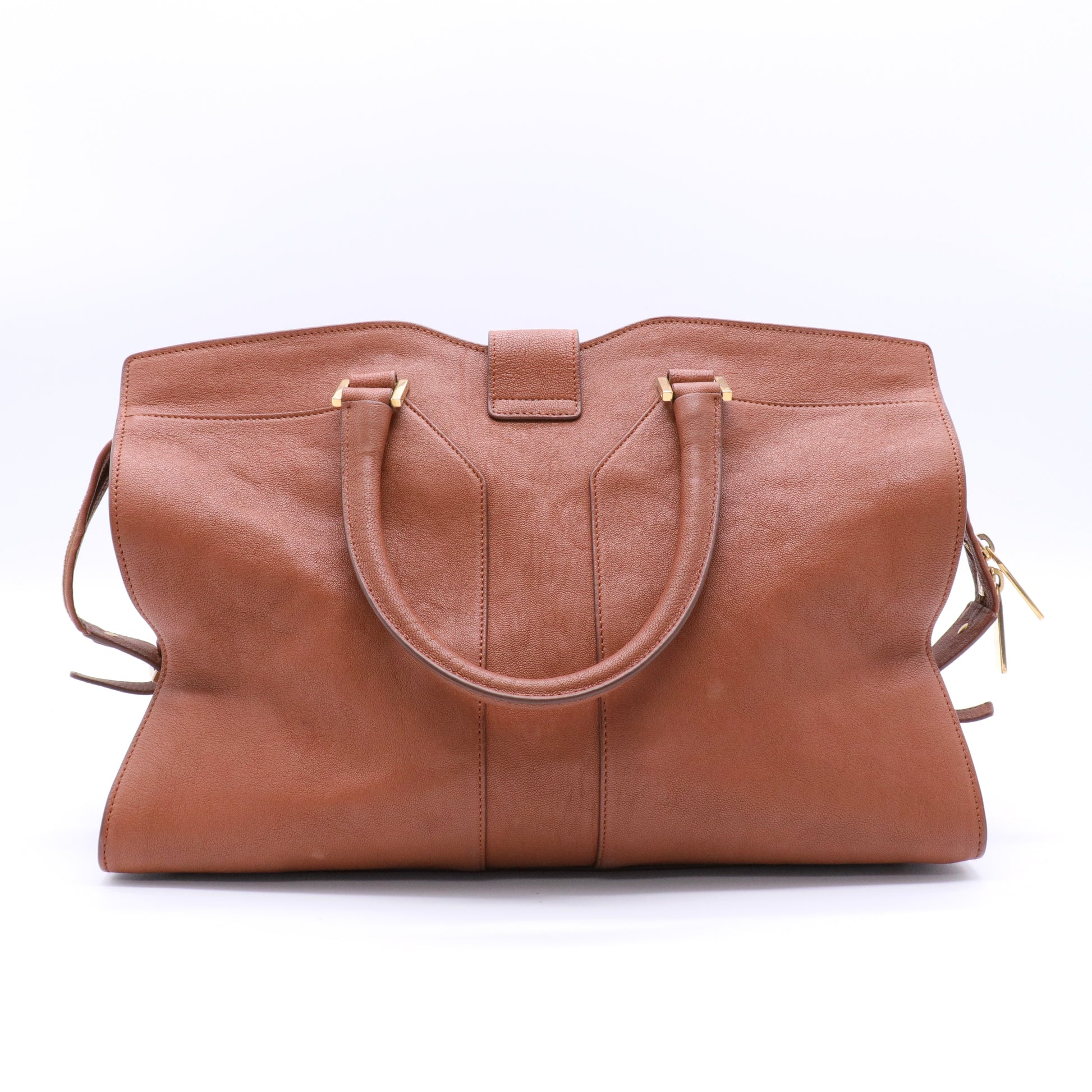 Chyc Cabas Tote Leather Medium Twins