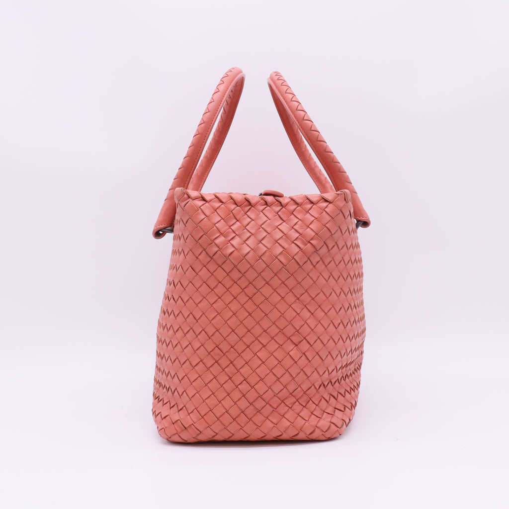 Bottega Veneta Nappa Intrecciato Brick Tote B23658