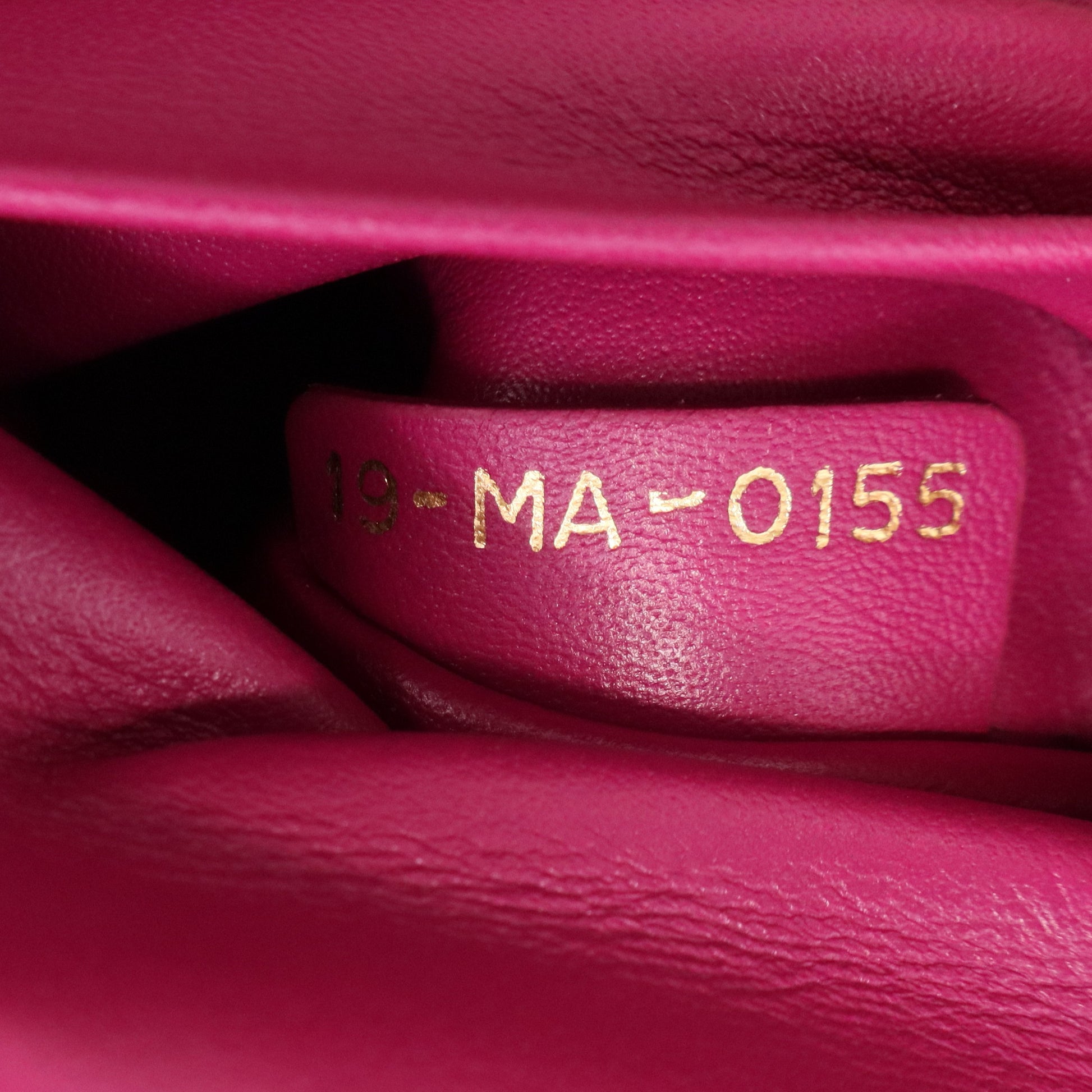 Be Dior Bag Pebbled Leather Small Twins