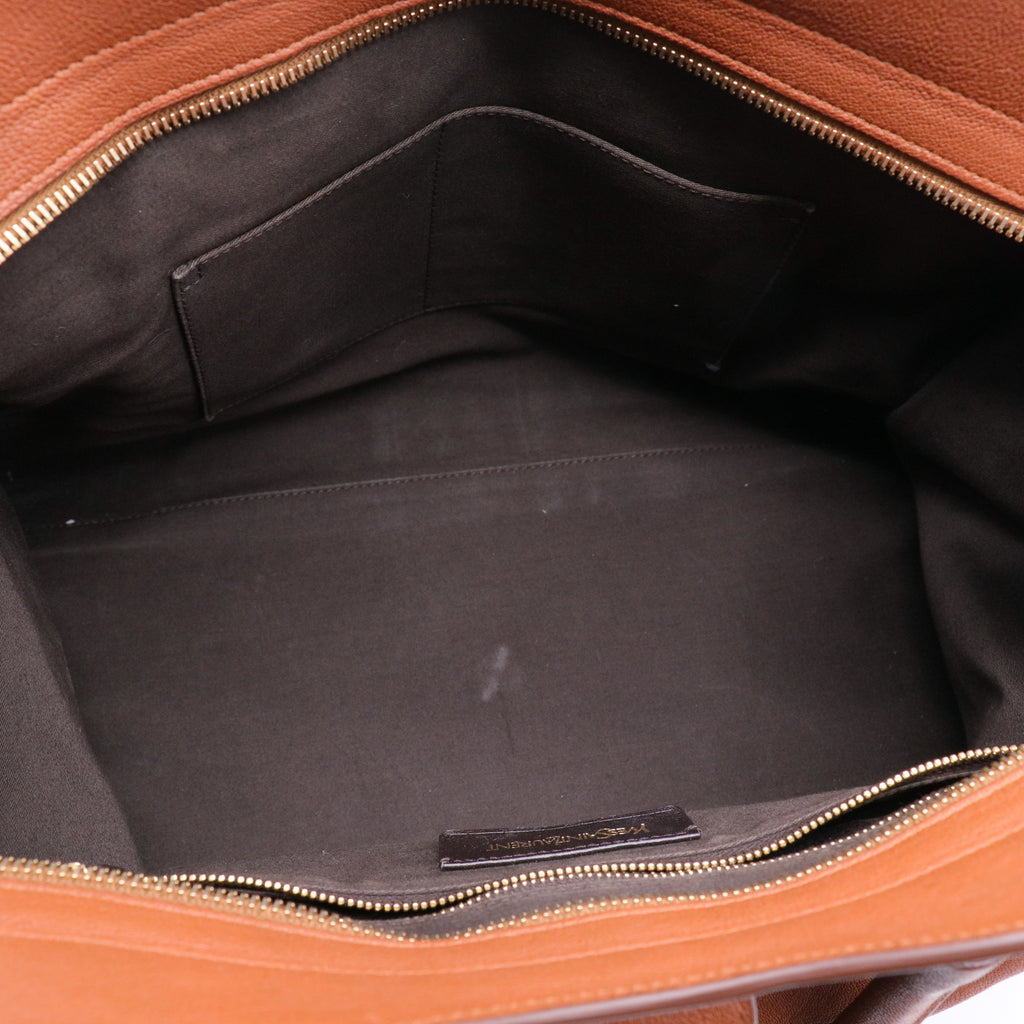 Chyc Cabas Tote Leather Medium Twins