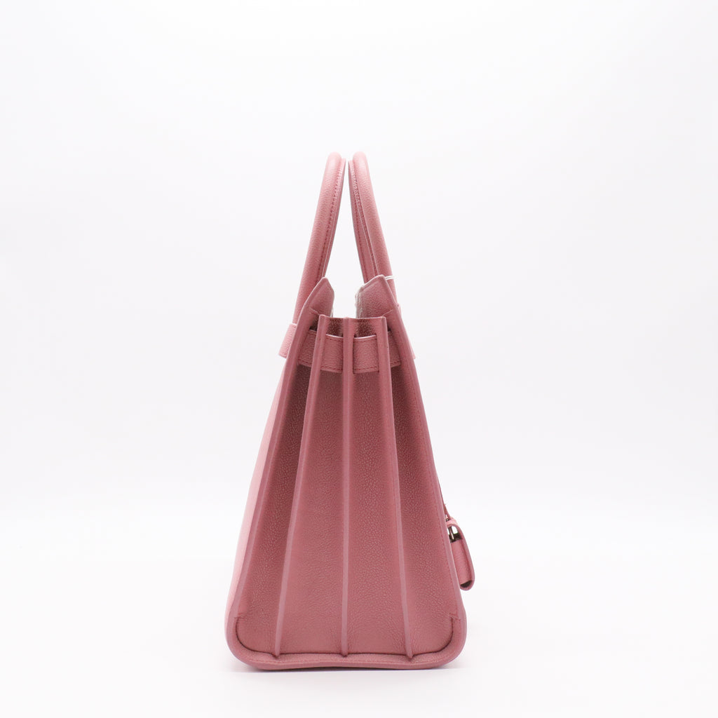 Grained Calfskin Baby Sac De Jour twins