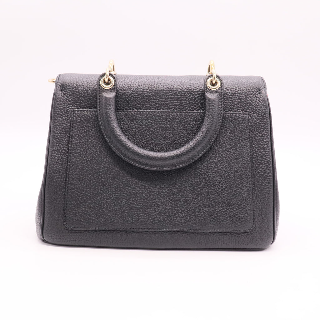 Be Dior Bag Pebbled Leather Small Twins