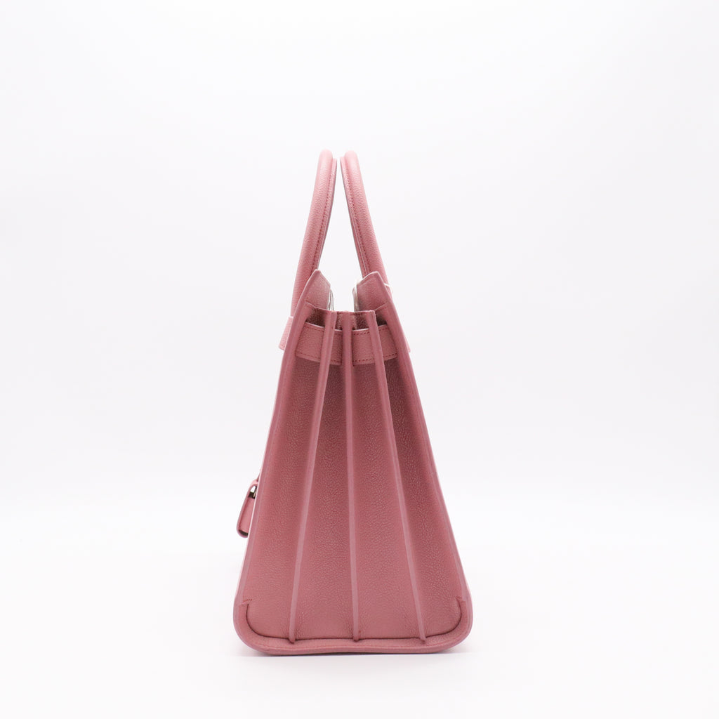 Grained Calfskin Baby Sac De Jour twins
