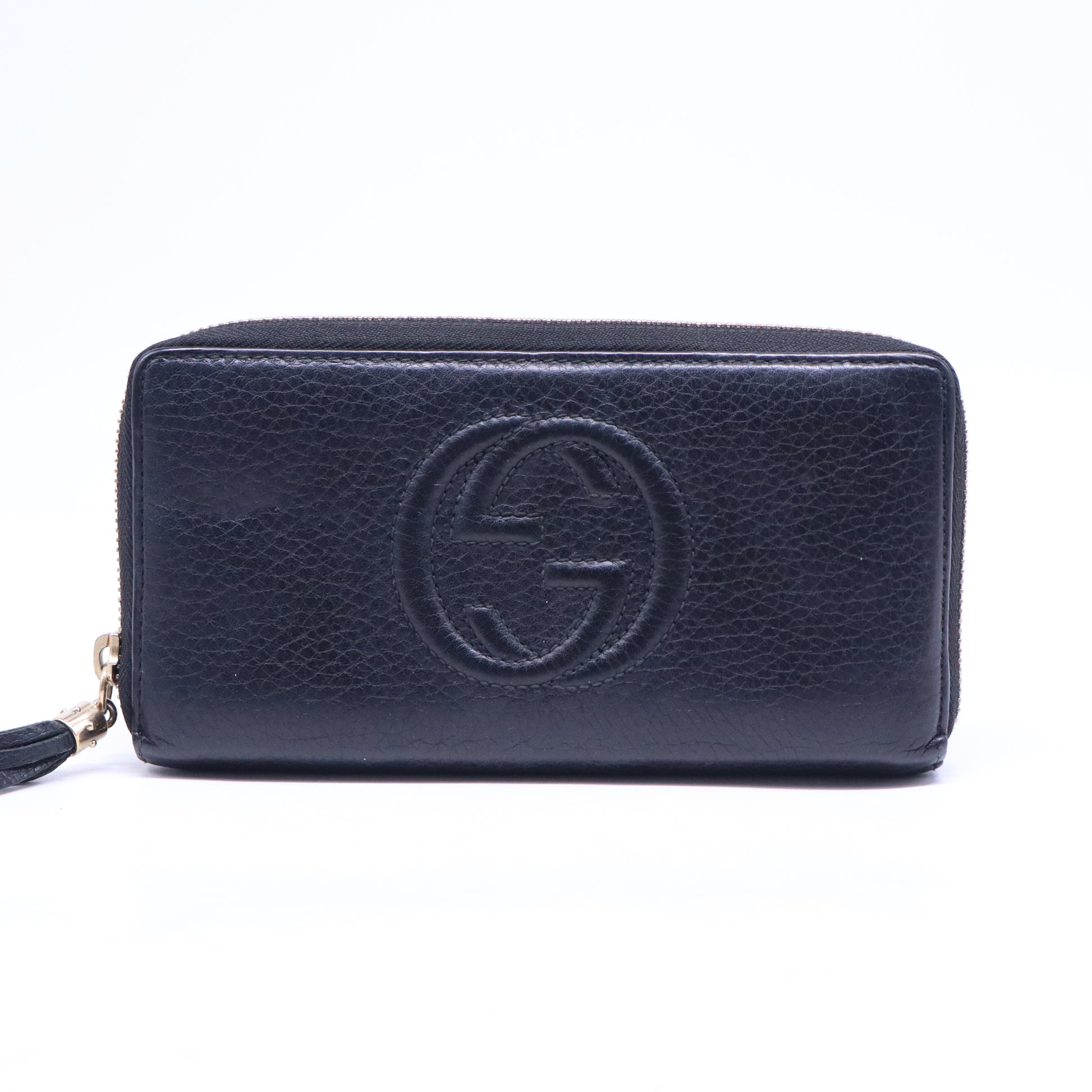Soho GG Embossed Leather Continental Zip Around Wallet W20724