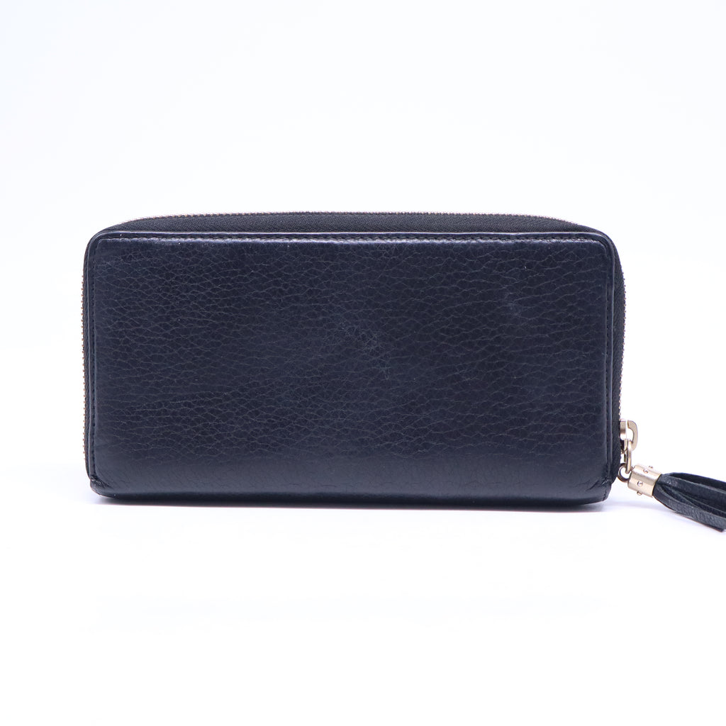 Soho GG Embossed Leather Continental Zip Around Wallet W20724