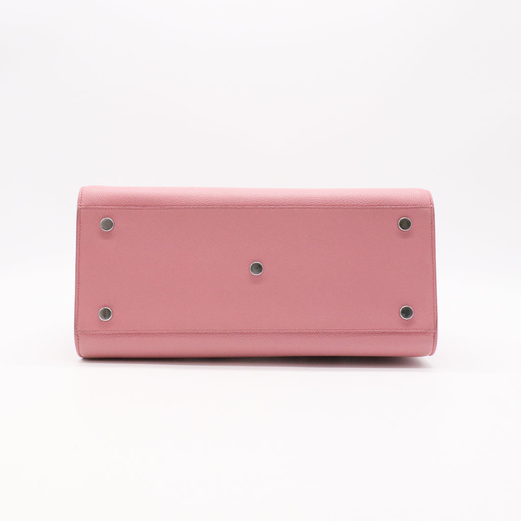 Grained Calfskin Baby Sac De Jour twins