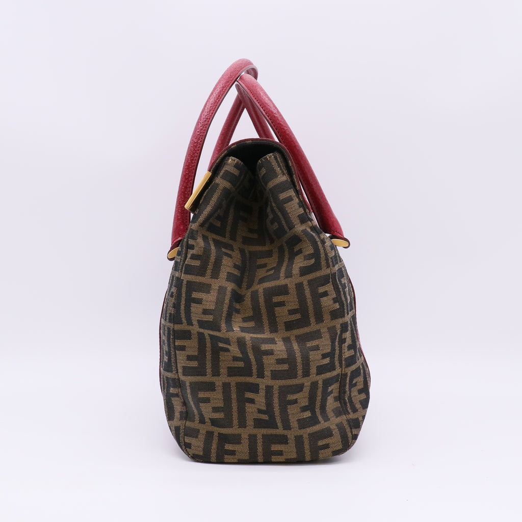 Fendi Zucca B. Fab Bag B23462