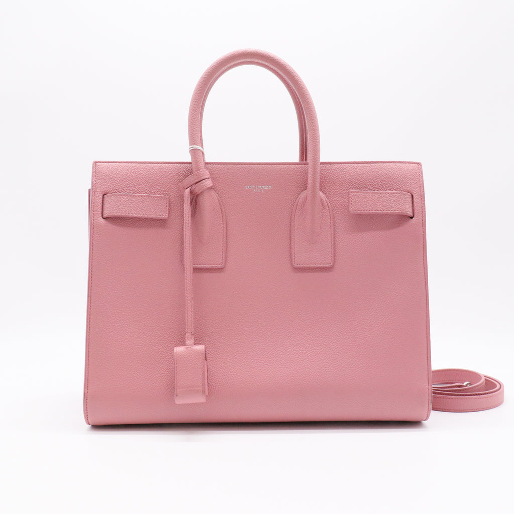 Grained Calfskin Baby Sac De Jour twins