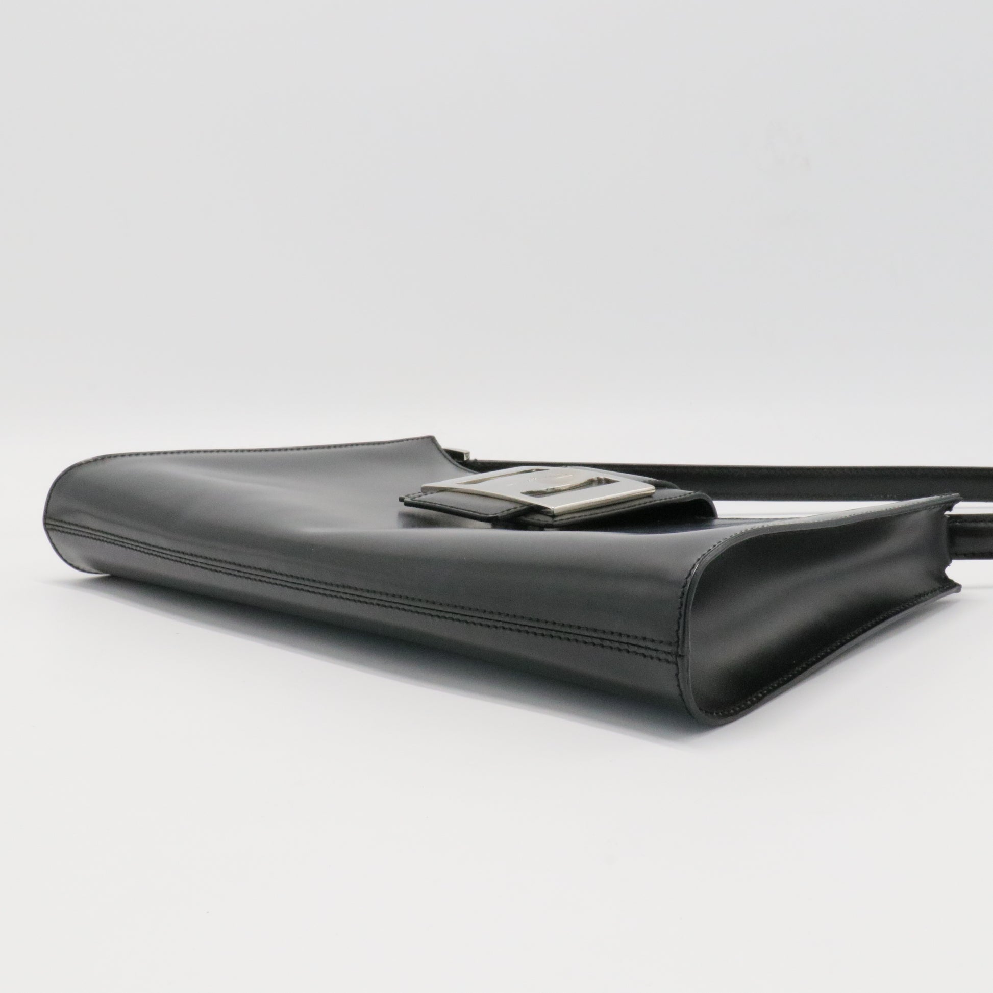 Silver Fittings One Shoulder Bag