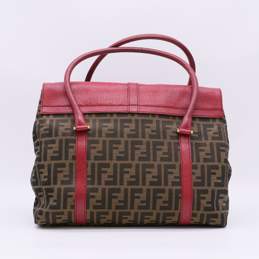 Fendi Zucca B. Fab Bag B23462