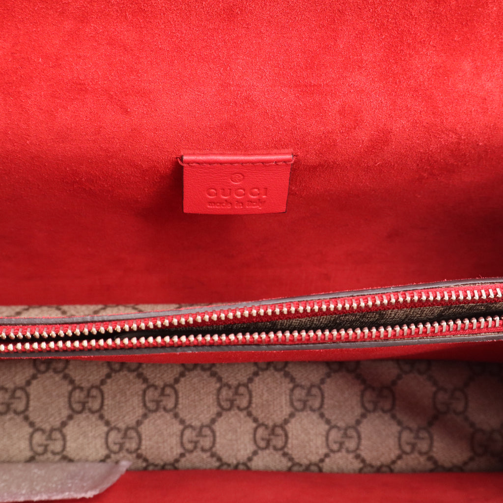 Gucci Dionysus Bag GG Coated Canvas and Leather Small Twins