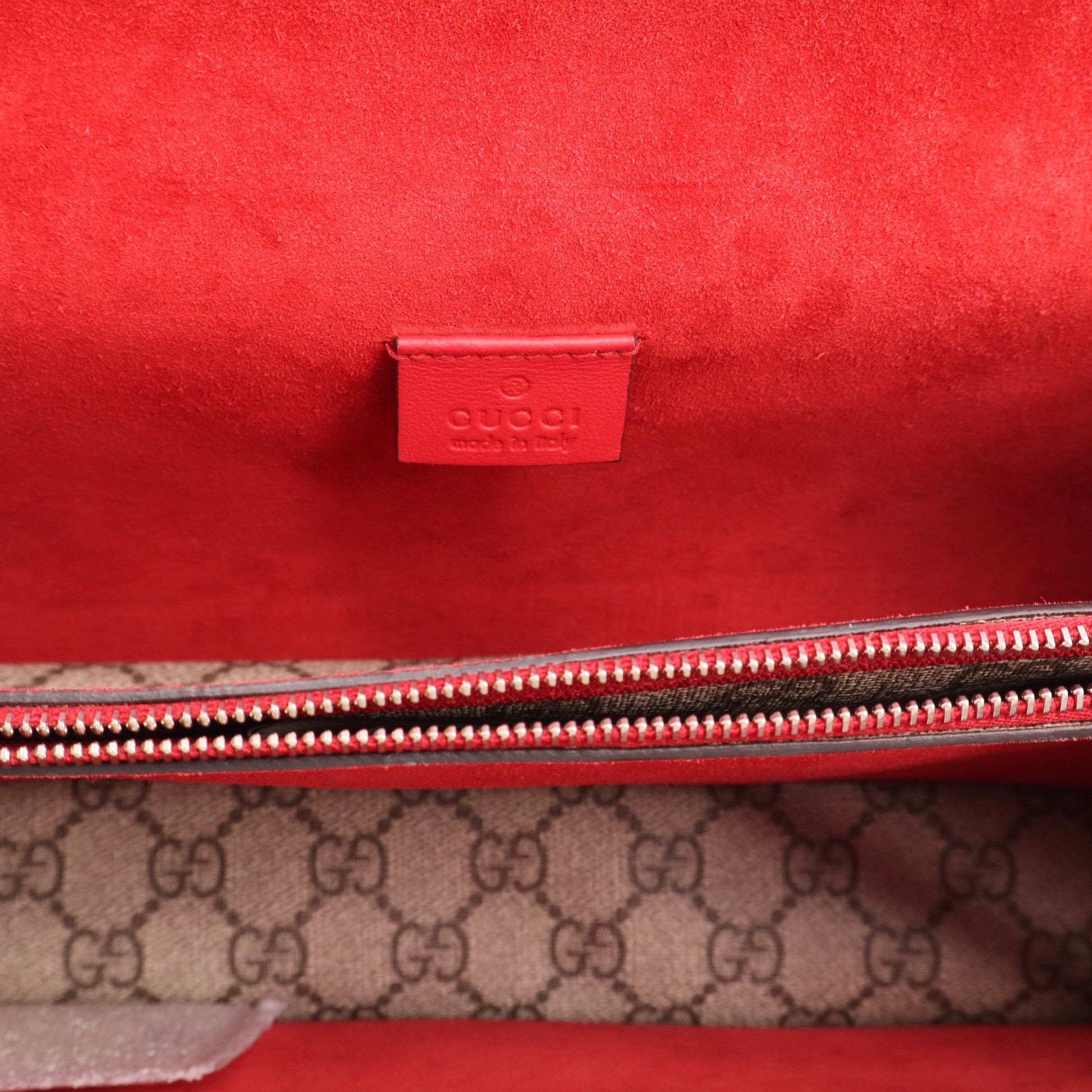 Gucci Dionysus Bag GG Coated Canvas and Leather Small Twins