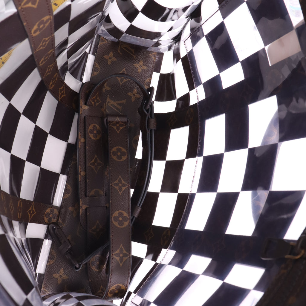 Louis Vuitton Monogram Chess Sac Plat Tote Bag Twins LDJ5172