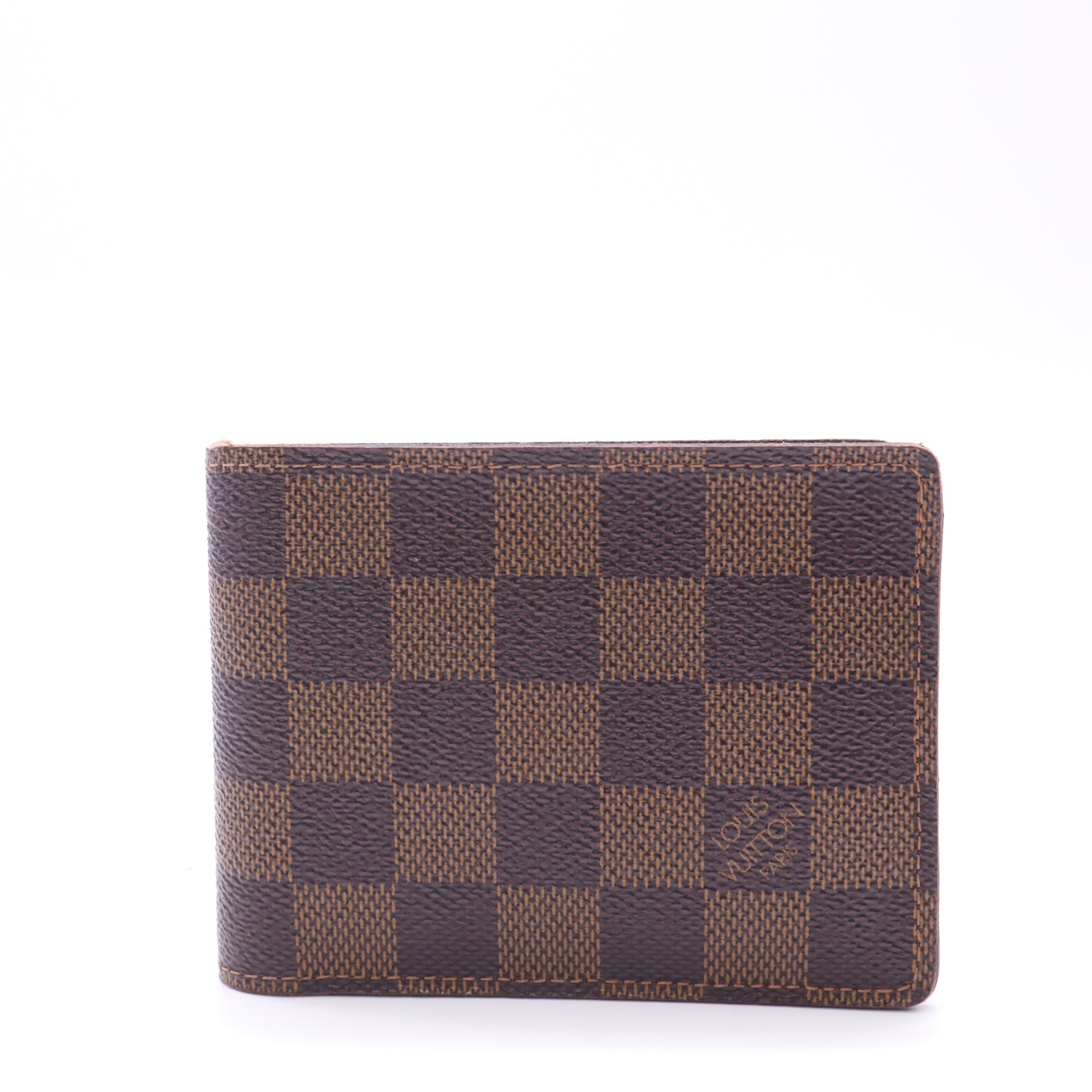Louis Vuitton Multiple Wallet / Slender Wallet in Damier Ebene twins LDJ5183