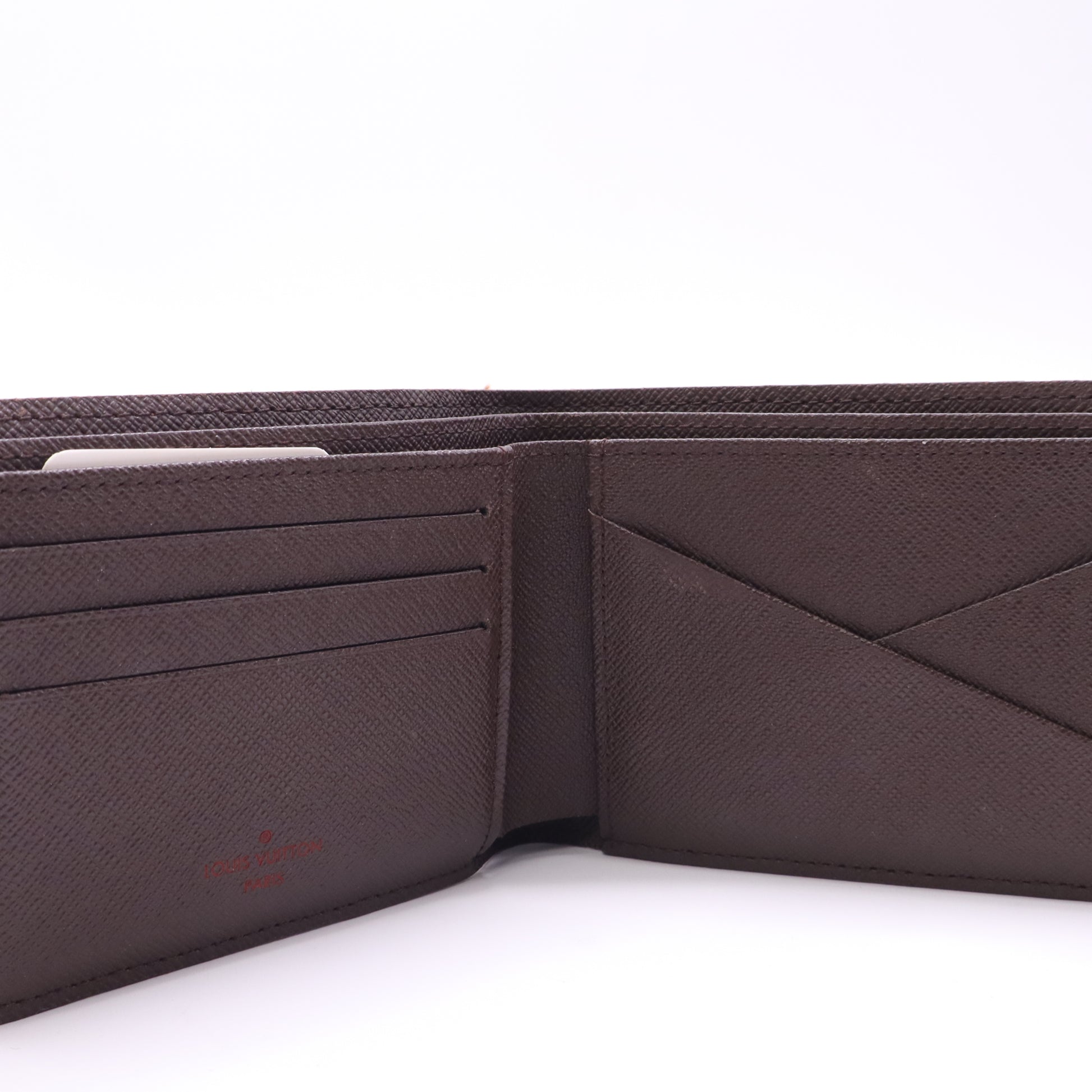 Louis Vuitton Multiple Wallet / Slender Wallet in Damier Ebene twins LDJ5183