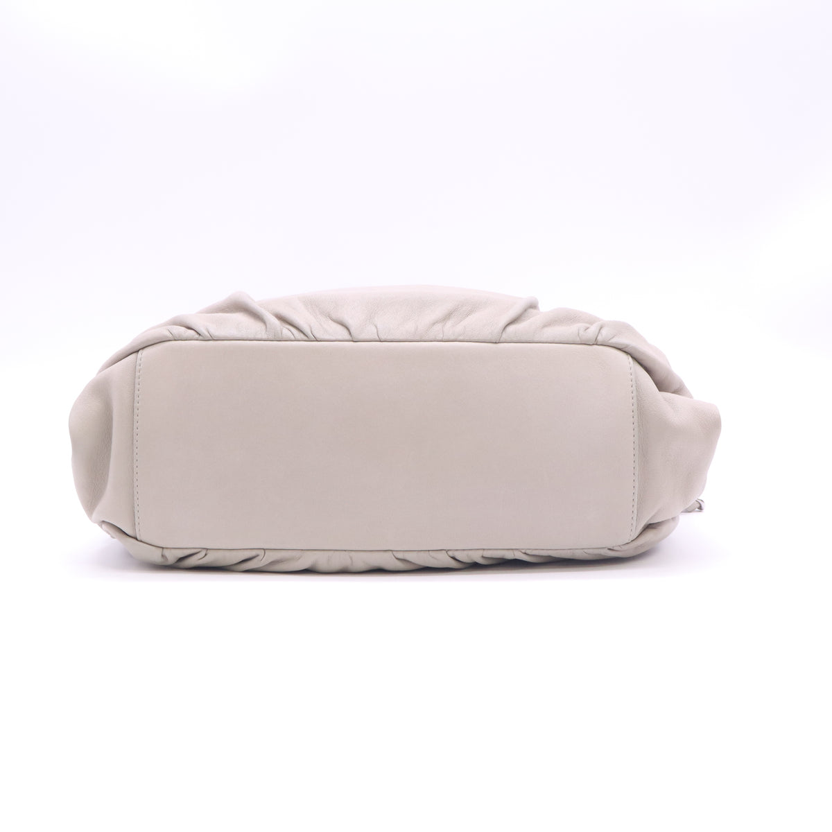 Chanel lambskin shoulder bag beige B24314
