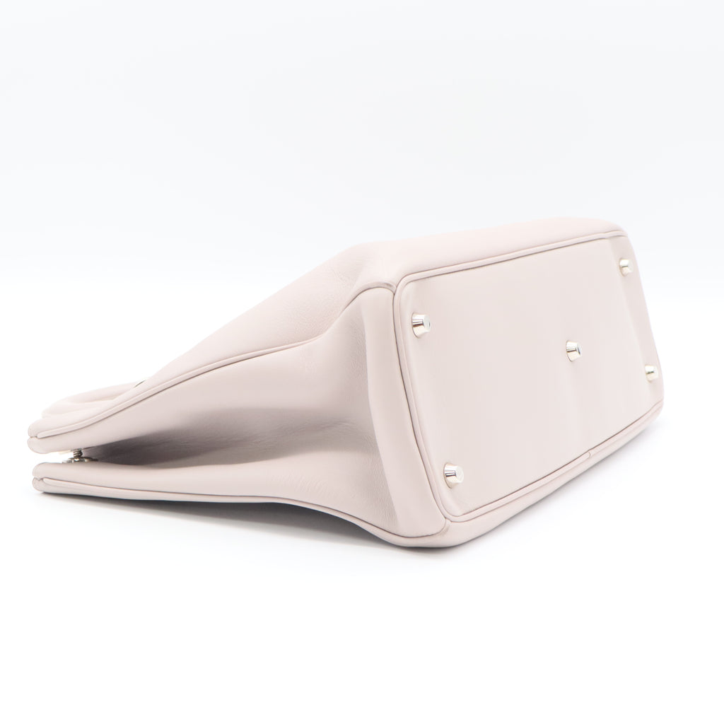 Light Purple Calfskin Leather Large Diorissimo Tote Bag twins