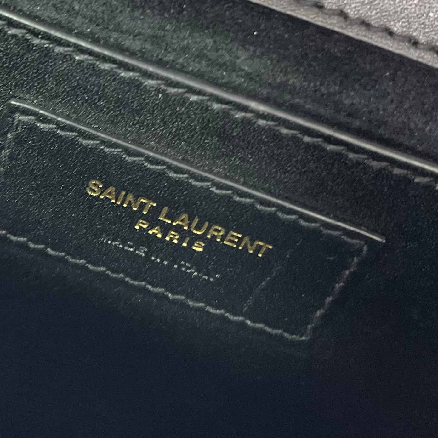 Black Leather Medium Kate Tassel Shoulder Bag twins