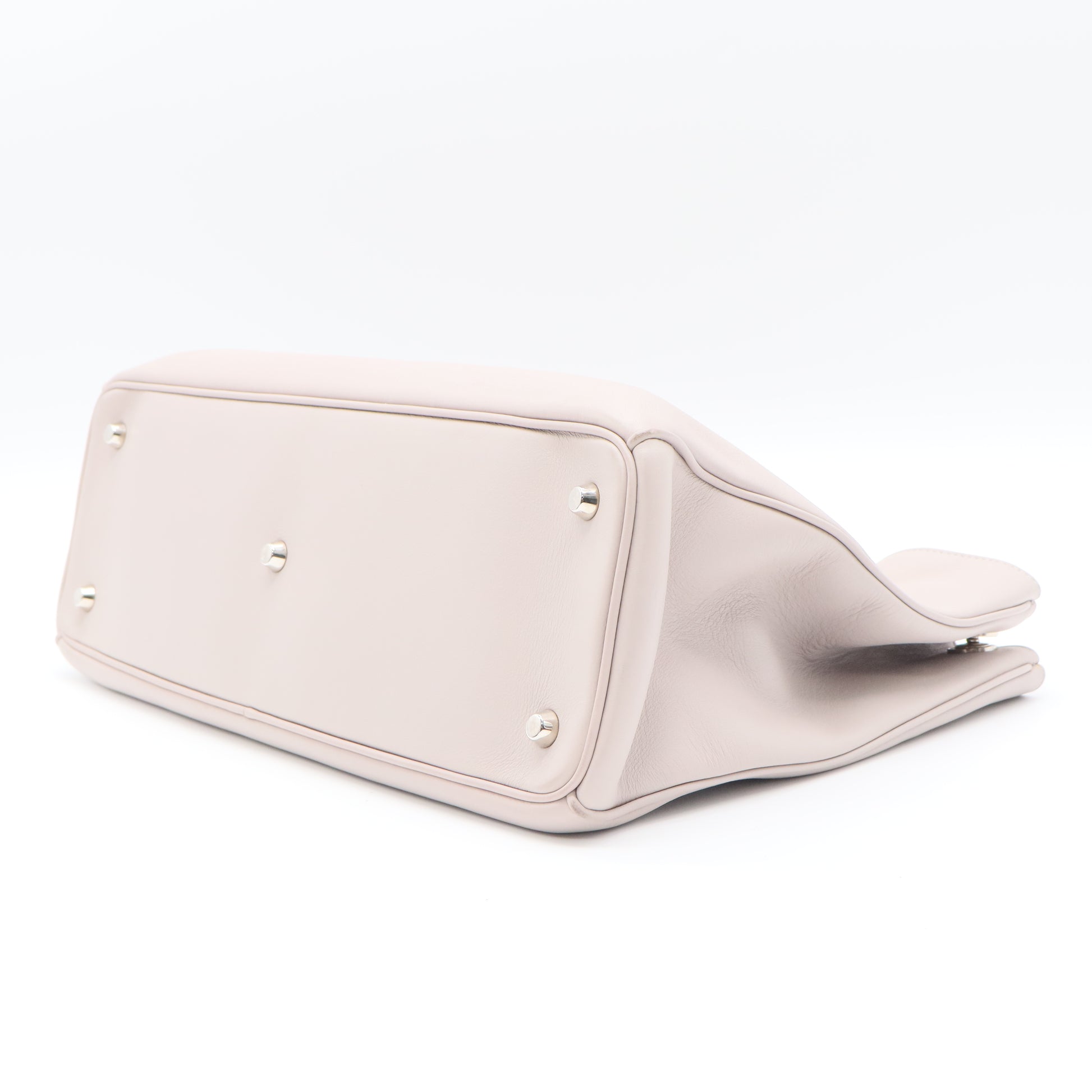 Light Purple Calfskin Leather Large Diorissimo Tote Bag twins