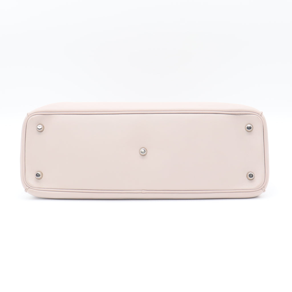 Light Purple Calfskin Leather Large Diorissimo Tote Bag twins