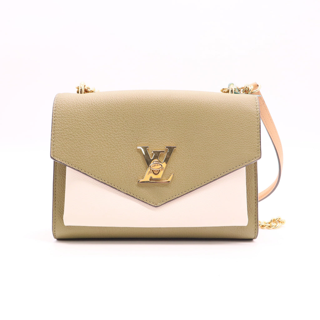 Mylockme Chain Crossbody Leather Bag Twins