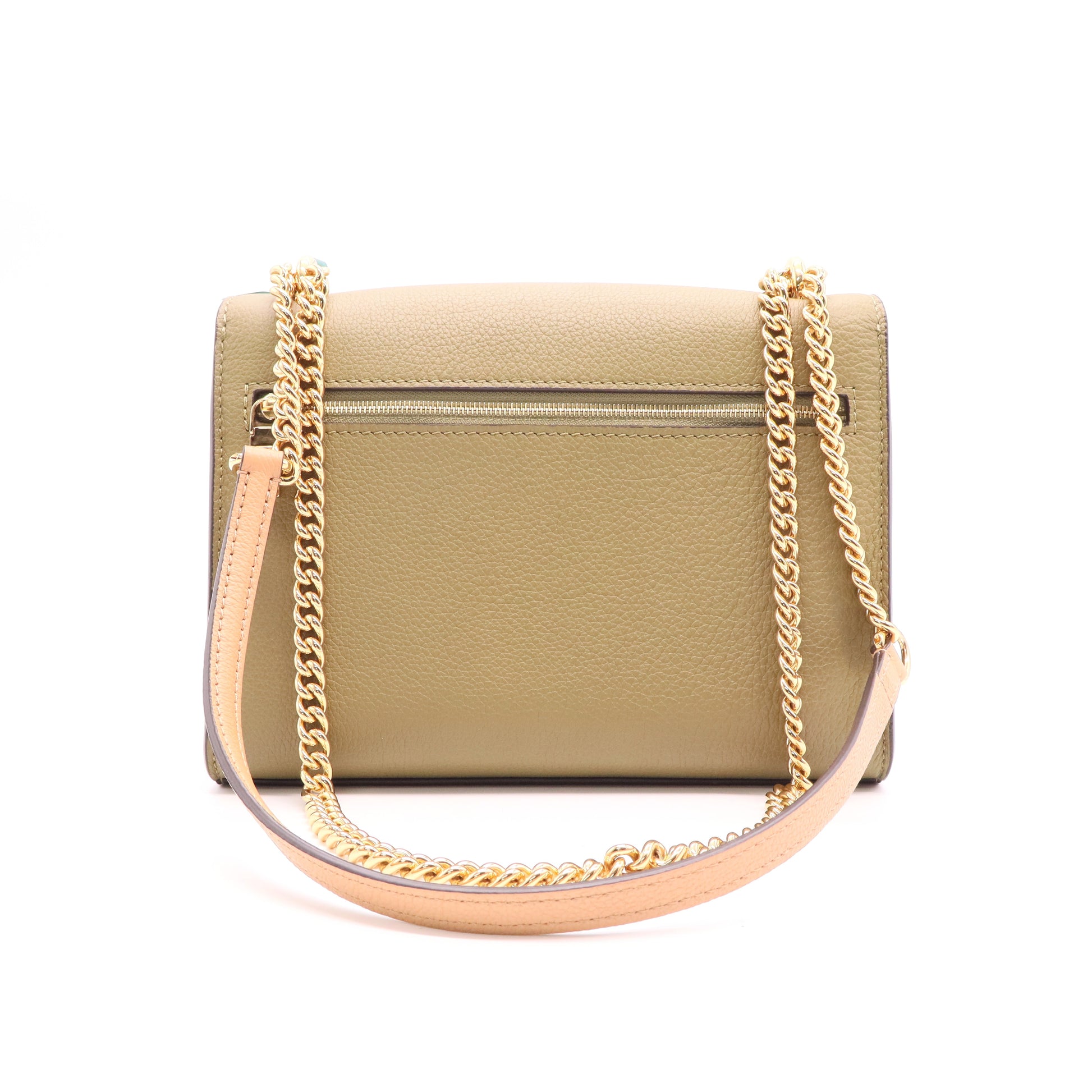 Mylockme Chain Crossbody Leather Bag Twins