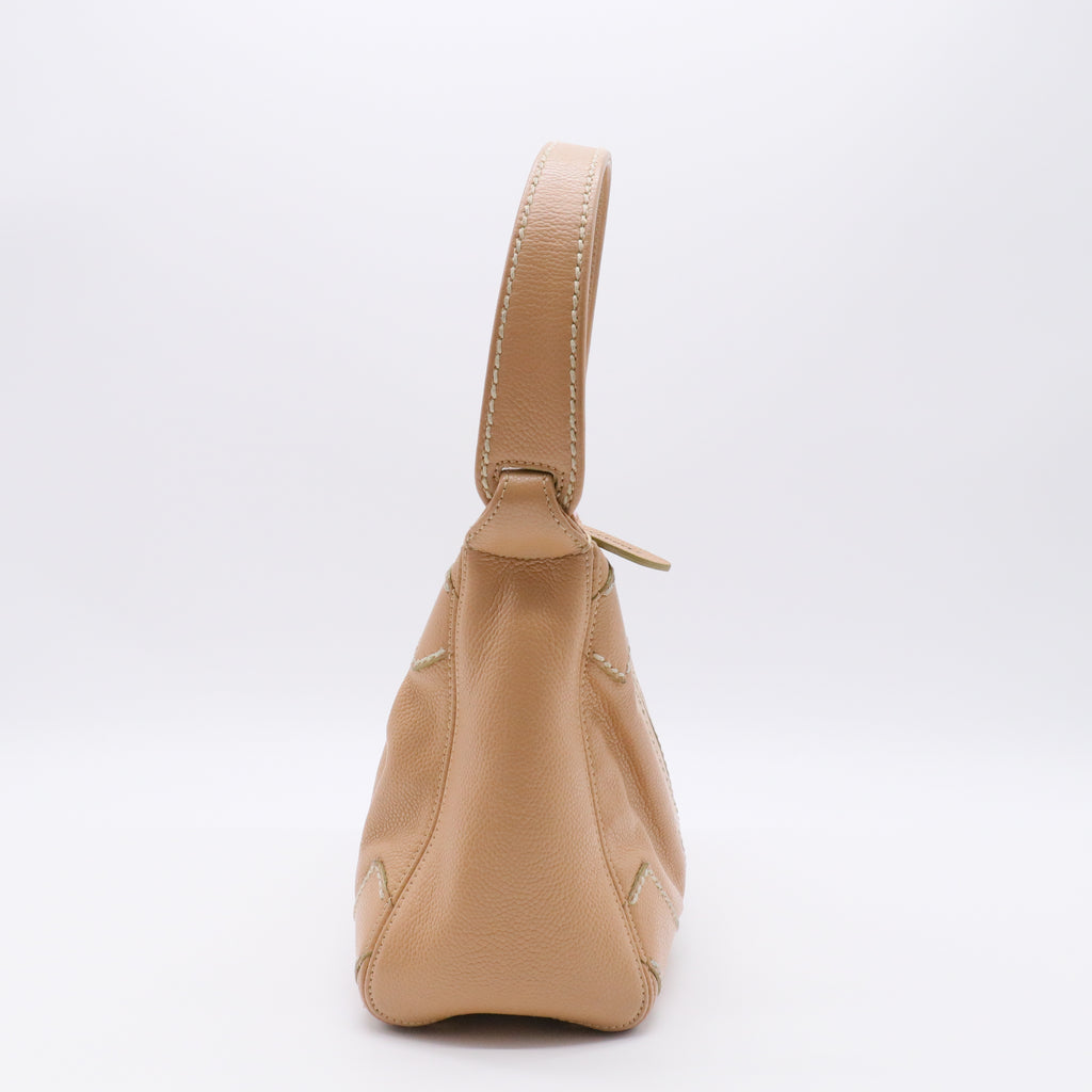 CC Stitch Shoulder Bag Caviar Medium twins