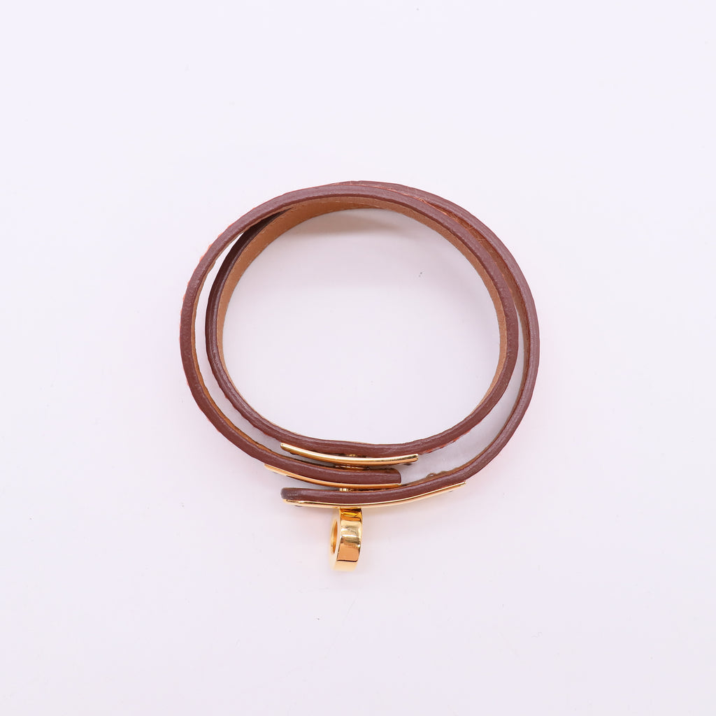 Hermes Kelly Double Tour bracelet twins W22880