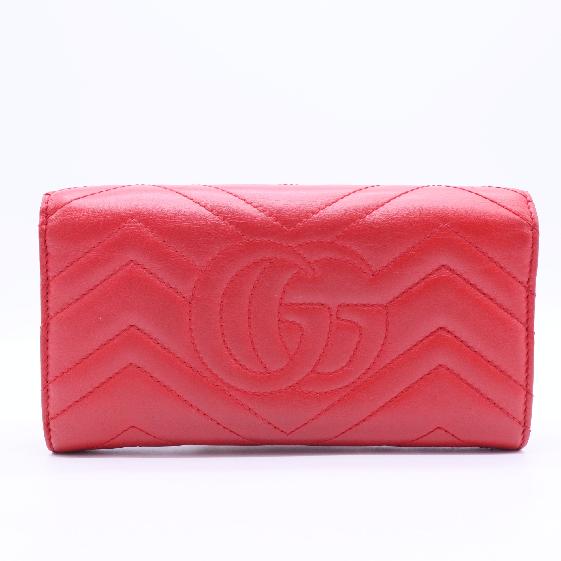 Leather Printed Continental Wallet