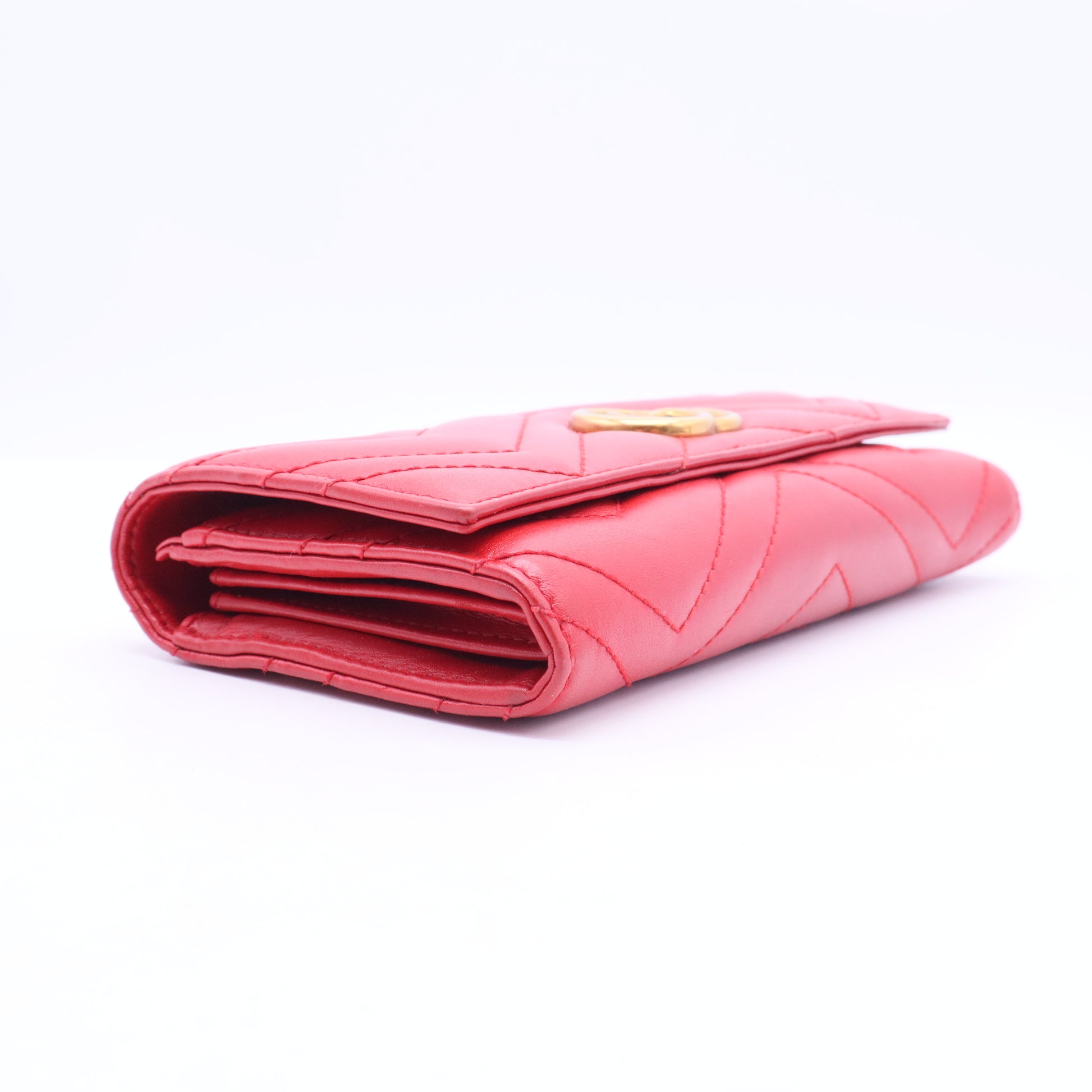 Leather Printed Continental Wallet