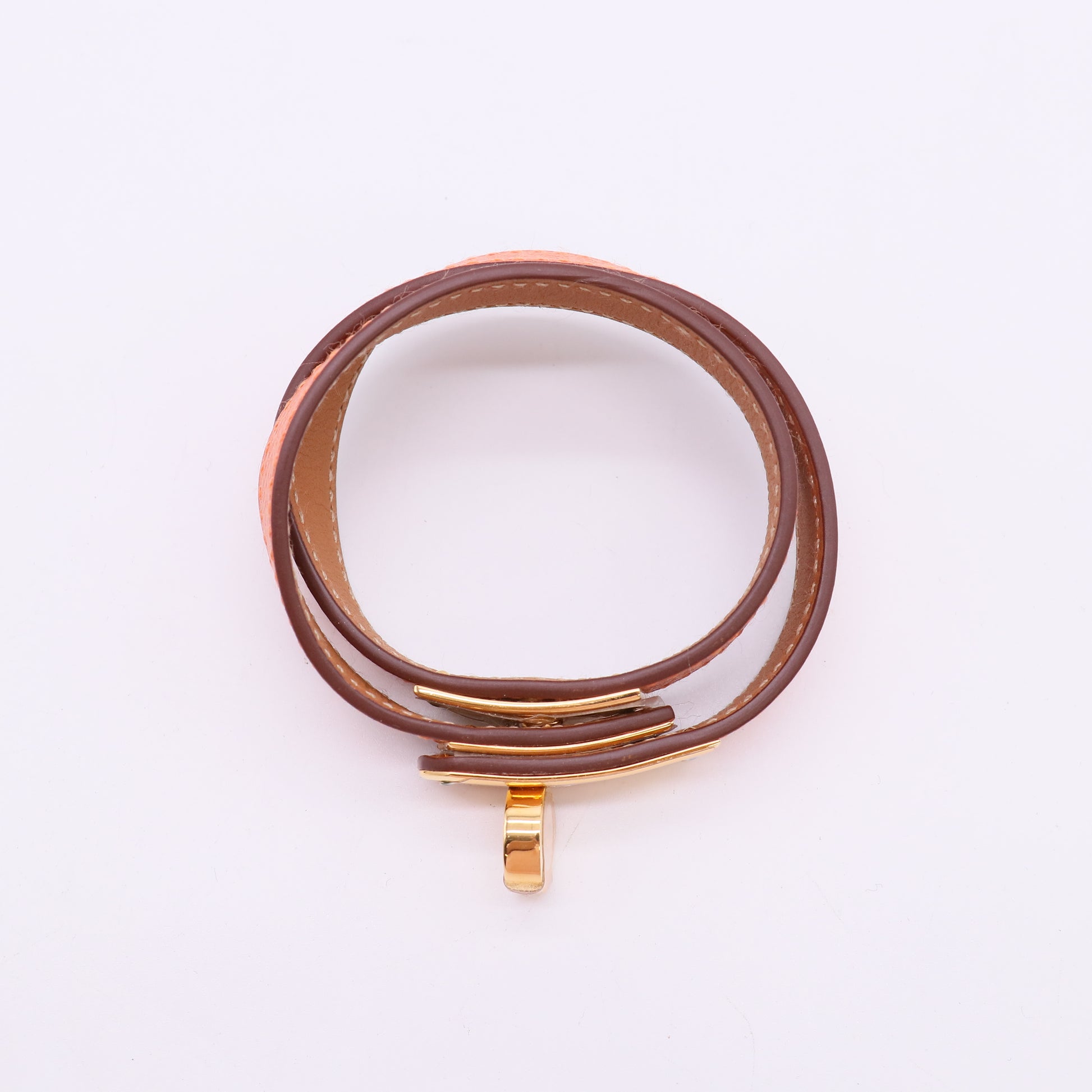 Hermes Kelly Double Tour bracelet twins W22881