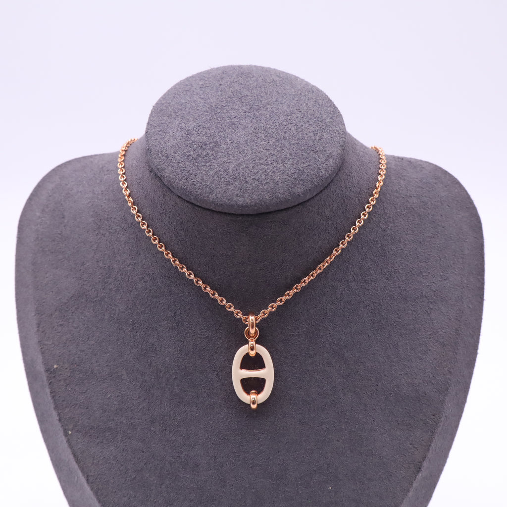 Hermes Mini Maillon Pendant twins LDJ5188