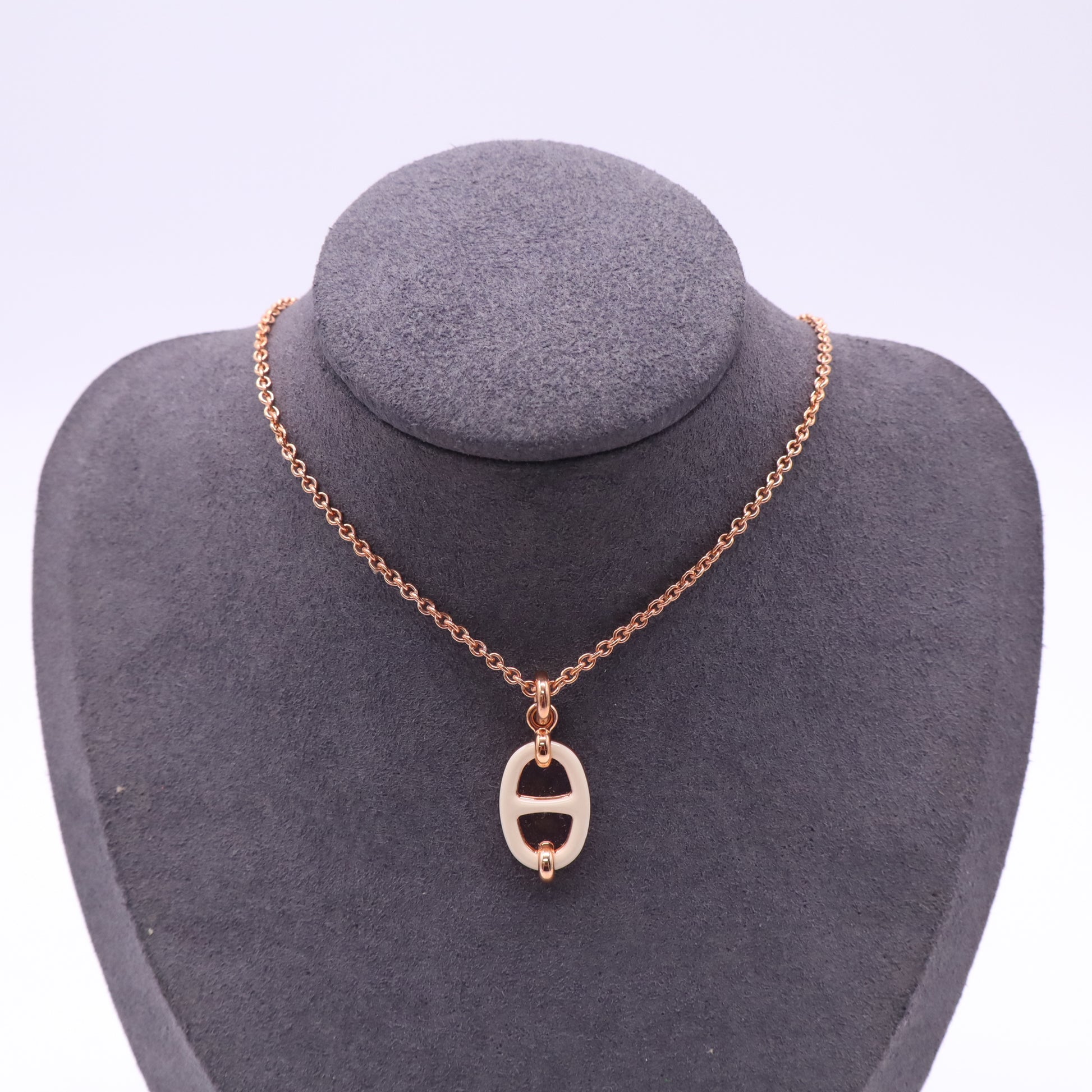 Hermes Mini Maillon Pendant twins LDJ5188